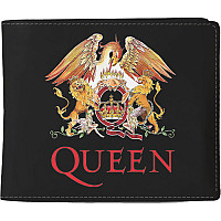 Queen peněženka PU 11 x 10 x 1 cm, Crest Black