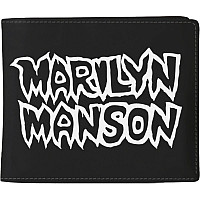 Marilyn Manson peněženka PU 11 x 10 x 1 cm, Logo Black