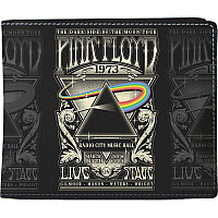 Pink Floyd peněženka PU 11 x 10 x 1 cm, 1973 Live Black