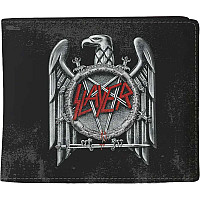Slayer peněženka PU 11 x 10 x 1 cm, Silver Eagle Black