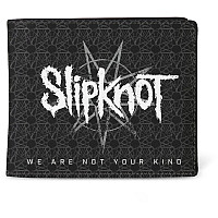 Slipknot peněženka PU 11 x 10 x 1 cm, Wanyk Unsainted Black