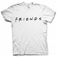 Friends tričko, Friends Logo White, pánské