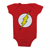 The Flash kojenecké body tričko, Logo Red, dětské