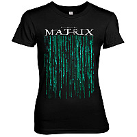 Matrix tričko, The Matrix Girly Black, dámské