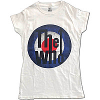 The Who tričko, Vintage Target Girly White, dámské