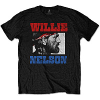 Willie Nelson tričko, Stare Black, pánské