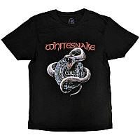 Whitesnake tričko, Silver Snake Black, pánské