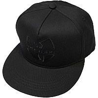 Wu-Tang Clan kšiltovka snapback One Size, Black Logo Black, unisex