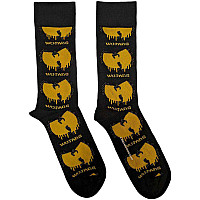 Wu-Tang Clan ponožky, Dripping Logo Black, unisex - velikost 4 až 7 (36 až 40 EU)