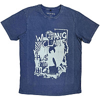 Wu-Tang Clan tričko, Graffiti Stone Wash Denim Blue, pánské
