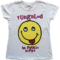 Yungblud tričko, Raver Smile BP White, dámské