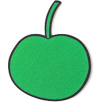 The Beatles tkaná nažehlovačka PES 100x100 mm, Yellow Submarine Apple
