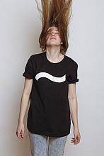Lake Malawi T-Shirt, One Wave Black, unisex