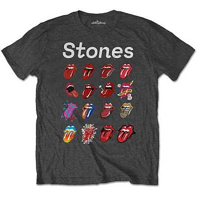 Camiseta Amplified Rolling Stones Camiseta Vintage The Rolling Stones Con Logo De Lengua, Para Hombre Y Mujer, Corte Retro En Blanco Camiseta Unisex Música Rock