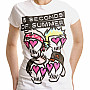 5 Seconds of Summer tričko, Spray Skulls, dámské
