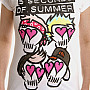 5 Seconds of Summer tričko, Spray Skulls, dámské