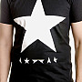 David Bowie tričko, Blackstar (White Star On Black), pánské