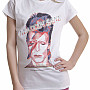 David Bowie tričko, Aladdin Sane White, dámské