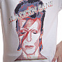 David Bowie tričko, Aladdin Sane White, dámské
