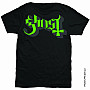 Ghost tričko, Green/Grey Keyline Logo, pánské