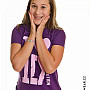 One Direction tričko, I Love Dark Purple, dámské