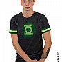 Green Lantern tričko, College Vintage 1 Grey, pánské