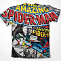 Spiderman tričko, Comic Allover, pánské
