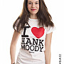 Californication tričko, I Love Hank Moody Girly, dámské