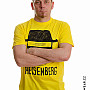 Breaking Bad tričko, Heisenberg Sketch Yellow, pánské