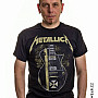 Metallica tričko, Hetfield Iron Cross, pánské