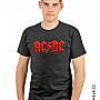AC/DC tričko, Red Logo, pánské