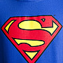 Superman mikina, Shield Hoodie Blue, pánská