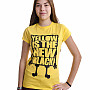 SpongeBob Squarepants tričko, Yellow Is The New Black Girly, dámské
