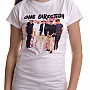 One Direction tričko, Flowers Skinny White, dámské