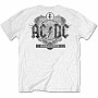 AC/DC tričko, Black Ice White BP, pánské