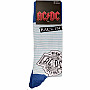 AC/DC ponožky, Icons Blue, unisex - velikost 7 až 11 (41 - 45)
