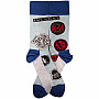 AC/DC ponožky, Icons Blue, unisex - velikost 7 až 11 (41 - 45)