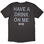 AC/DC tričko, Have A Drink On Me BP Grey, pánské