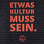 Rammstein vinylové prostírání 40 x 30 cm, Etwas Kultur Black, unisex