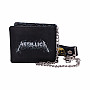 Metallica peněženka 11 x 9 x 2 cm s řetízkem/ 220 g, Sad But True