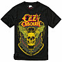 Ozzy Osbourne tričko, Skull Black, pánské