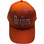 The Beatles kšiltovka, White Drop T Logo Orange