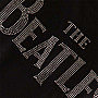 The Beatles tričko, Drop T Logo Diamante Crystals Black, pánské