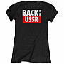 The Beatles tričko, Back In The USSR BP Black, dámské