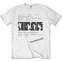 The Beatles tričko, White Album Tracks BP White, pánské