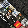The Beatles tričko, Albums on Apple Hi-Build Black, pánské