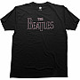 The Beatles tričko, Drop T Logo Embroidered Eco Friendly Black, pánské