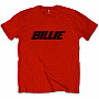 Billie Eilish tričko, Racer Logo & Blohsh Red BP, pánské