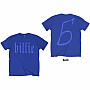 Billie Eilish tričko, Billie 5 BP Blue, pánské