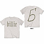 Billie Eilish tričko, Billie 5 BP White, pánské